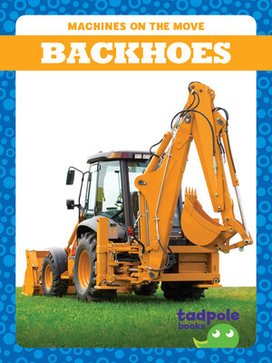 cover image of Backhoes